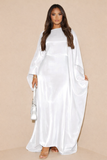 White butterfly kaftan