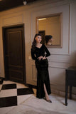 Black Velvet gown