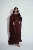 Brown butterfly kaftan