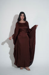 Brown butterfly kaftan