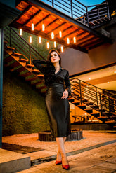 Black Silk Set - Galore