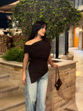 Asymmetrical tee