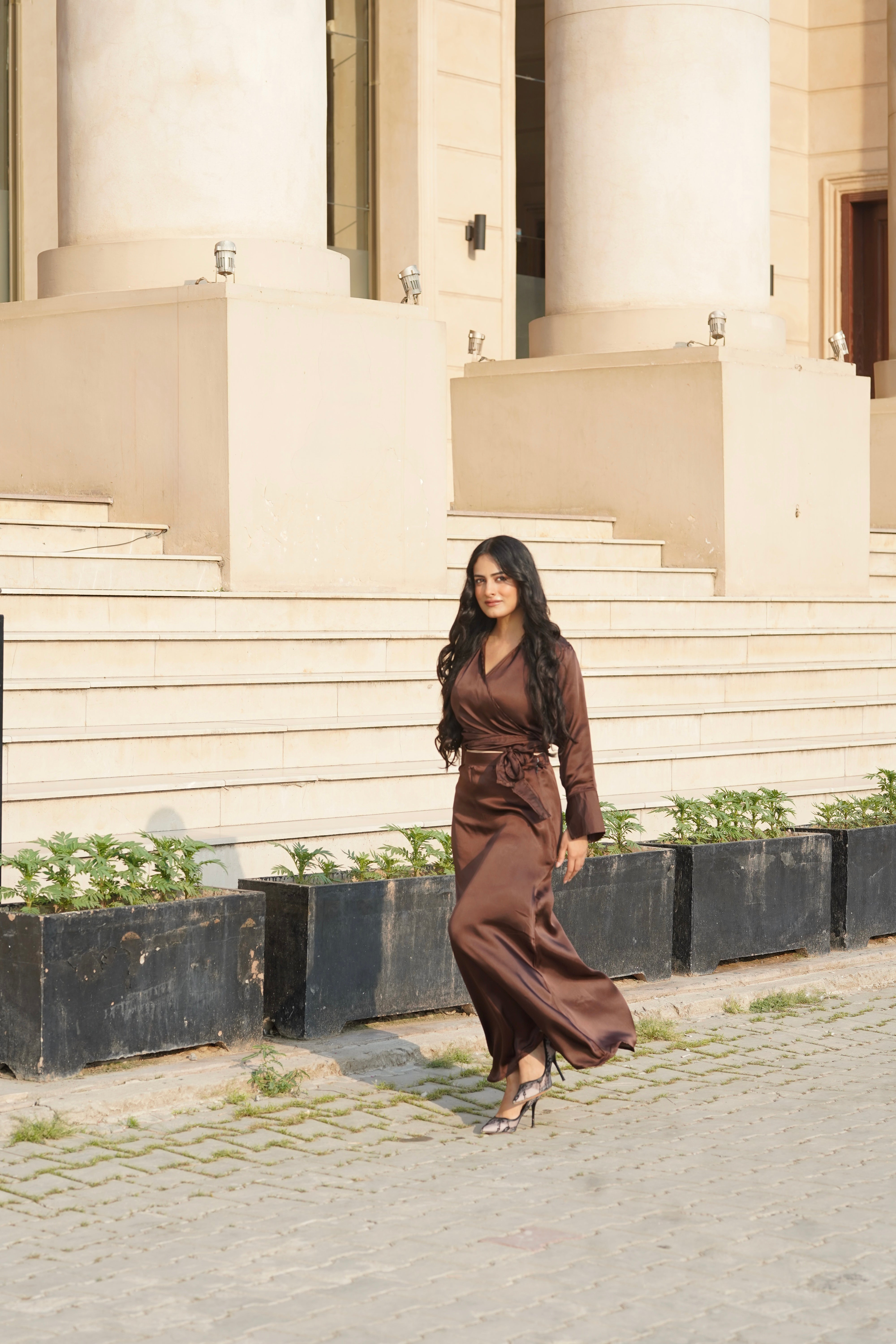Charlotte set brown