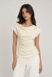Asymmetrical top cream